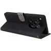 Phonesta Vintage Skin Book Wallet Klapphülle für OnePlus 12 - Schwarz 4