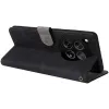 Phonesta Vintage Skin Book Wallet Klapphülle für OnePlus 12R - Schwarz 4