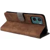 Phonesta Vintage Skin Book Wallet Klapphülle für Motorola Moto G05 / Moto E15 - Braun 4