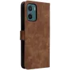 Phonesta Vintage Skin Book Wallet Klapphülle für Motorola Moto G05 / Moto E15 - Braun 8