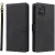 Phonesta Vintage Skin Book Wallet Klapphülle für Motorola Moto G55 - Schwarz