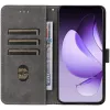 Phonesta Vintage Skin Book Wallet Klapphülle für Oppo Reno13 Pro - Braun 2