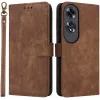 Phonesta Vintage Skin Book Wallet Klapphülle für Oppo A60 4G - Braun