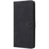 Phonesta Vintage Skin Book Wallet Klapphülle für Realme 12 Pro/12 Pro Plus - Schwarz 6