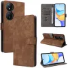 Phonesta Vintage Skin Book Wallet Klapphülle für HONOR 90 Smart/X7b - Braun 2