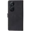 Phonesta Vintage Skin Book Wallet Klapphülle für HONOR 90 Smart/X7b - Schwarz 10