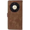 Phonesta Vintage Skin Book Wallet Klapphülle für HONOR Magic6 Lite - Braun 7