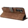 Phonesta Vintage Skin Book Wallet Klapphülle für Samsung Galaxy A15 4G/5G - Braun 4