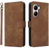 Phonesta Vintage Skin Book Wallet Klapphülle für Xiaomi Poco X7 Pro - Braun