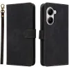 Phonesta Vintage Skin Book Wallet Klapphülle für Xiaomi Poco X7 Pro - Schwarz