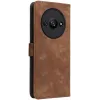Phonesta Vintage Skin Book Wallet Klapphülle für Xiaomi Redmi A3 - Braun 7