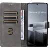 Phonesta Vintage Skin Book Wallet Klapphülle für Asus Zenfone 11 Ultra - Schwarz 2