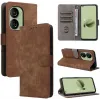Phonesta Vintage Skin Book Wallet Klapphülle für Asus Zenfone 10 - Braun 5