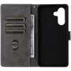 Phonesta Vintage Skin Book Wallet Klapphülle für Samsung Galaxy A56 - Schwarz 5