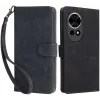 Phonesta Vintage Skin Book Wallet Klapphülle für Huawei nova 13 - Schwarz