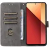 Phonesta Vintage Skin Book Wallet Klapphülle für Xiaomi Redmi Note 14S/13 Pro / Xiaomi Poco M6 Pro - Schwarz 2