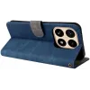 Phonesta Vintage Skin Book Wallet Klapphülle für Xiaomi 15T - Blau 5