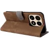 Phonesta Vintage Skin Book Wallet Klapphülle für Xiaomi 15T - Braun 5
