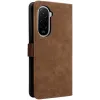 Phonesta Vintage Skin Book Wallet Klapphülle für Xiaomi Poco M7 - Braun 8