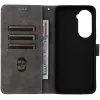 Phonesta Vintage Skin Book Wallet Klapphülle für Xiaomi Poco M7 - Grün 3