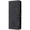 Phonesta Vintage Skin Book Wallet Klapphülle für Samsung Galaxy Z Fold 7 - Schwarz 8