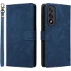 Phonesta Vintage Skin Book Wallet Klapphülle für OnePlus Nord 5 - Blau
