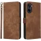 Phonesta Vintage Skin Book Wallet Klapphülle für OnePlus Nord CE5 - Braun