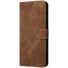 Phonesta Vintage Skin Book Wallet Klapphülle für Oppo A5x - Braun 6