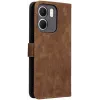 Phonesta Vintage Skin Book Wallet Klapphülle für Oppo A5x - Braun 7