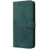 Phonesta Vintage Skin Book Wallet Klapphülle für Oppo A6 Pro - Grün 6