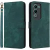 Phonesta Vintage Skin Book Wallet Klapphülle für Oppo A5/A5m - Grün