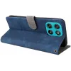 Phonesta Vintage Skin Book Wallet Klapphülle für Motorola Moto G57 Power - Blau 5
