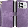 Phonesta Vintage Skin Book Wallet Klapphülle für Xiaomi Poco F8 Pro - Lila
