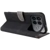 Phonesta Vintage Skin Book Wallet Klapphülle für Xiaomi Poco F8 Ultra - Schwarz 5