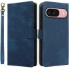 Phonesta Vintage Skin Book Wallet Klapphülle für Google Pixel 10 / 10 Pro - Blau