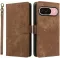 Phonesta Vintage Skin Book Wallet Klapphülle für Google Pixel 10 / 10 Pro - Braun