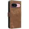 Phonesta Vintage Skin Book Wallet Klapphülle für Google Pixel 10 / 10 Pro - Braun 7