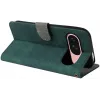 Phonesta Vintage Skin Book Wallet Klapphülle für Google Pixel 10 / 10 Pro - Grün 4