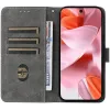 Phonesta Vintage Skin Book Wallet Klapphülle für Google Pixel 10 / 10 Pro - Schwarz 2