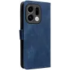 Phonesta Vintage Skin Book Wallet Klapphülle für Oppo Find X9 - Blau 6