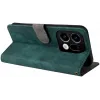 Phonesta Vintage Skin Book Wallet Klapphülle für Oppo Find X9 - Grün 3