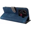 Phonesta Vintage Skin Book Wallet Klapphülle für Oppo Find X9 Pro - Blau 4