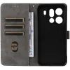 Phonesta Vintage Skin Book Wallet Klapphülle für Oppo Find X9 Pro - Lila 2