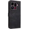 Phonesta Vintage Skin Book Wallet Klapphülle für Oppo Find X9 Pro - Schwarz 7