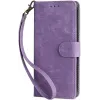 Phonesta Vintage Skin Book Wallet Klapphülle für Samsung Galaxy S26 Ultra - Lila 6