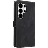Phonesta Vintage Skin Book Wallet Klapphülle für Samsung Galaxy S26 Ultra - Schwarz 7