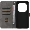 Phonesta Vintage Skin Book Wallet Klapphülle für Xiaomi Redmi Note 15 Pro 4G - Schwarz 4