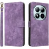 Phonesta Vintage Skin Book Wallet Klapphülle für Xiaomi Redmi Note 15 Pro 5G - Lila 0