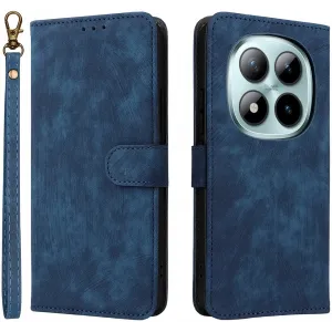 Phonesta Vintage Skin Book Wallet Klapphülle für Xiaomi Redmi Note 15 Pro Plus / Xiaomi Poco M8 Pro - Blau