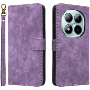 Phonesta Vintage Skin Book Wallet Klapphülle für Xiaomi Redmi Note 15 Pro Plus / Xiaomi Poco M8 Pro - Lila